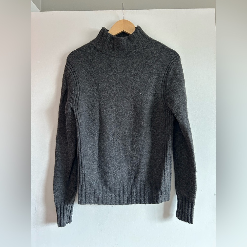 JCrew Wool Blend Soft Turtleneck Sweater, Small